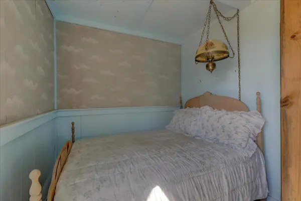 a view of a city with a mountain in the background