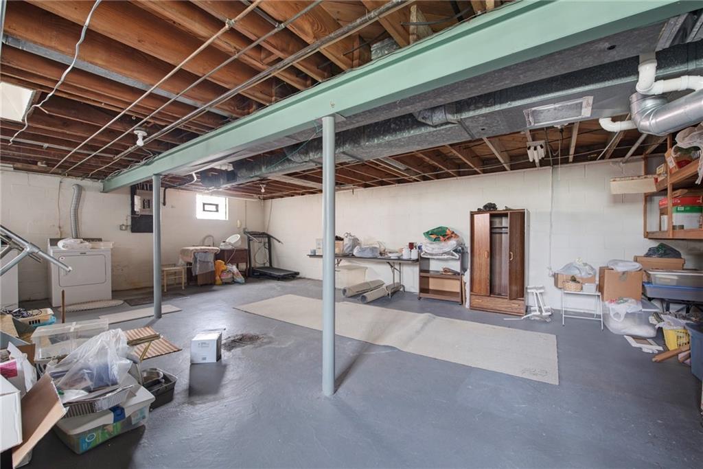 208 Eastern Drive Lower Burrell, PA 15068 - Photo 15 of 25 a view of a garage room with storage