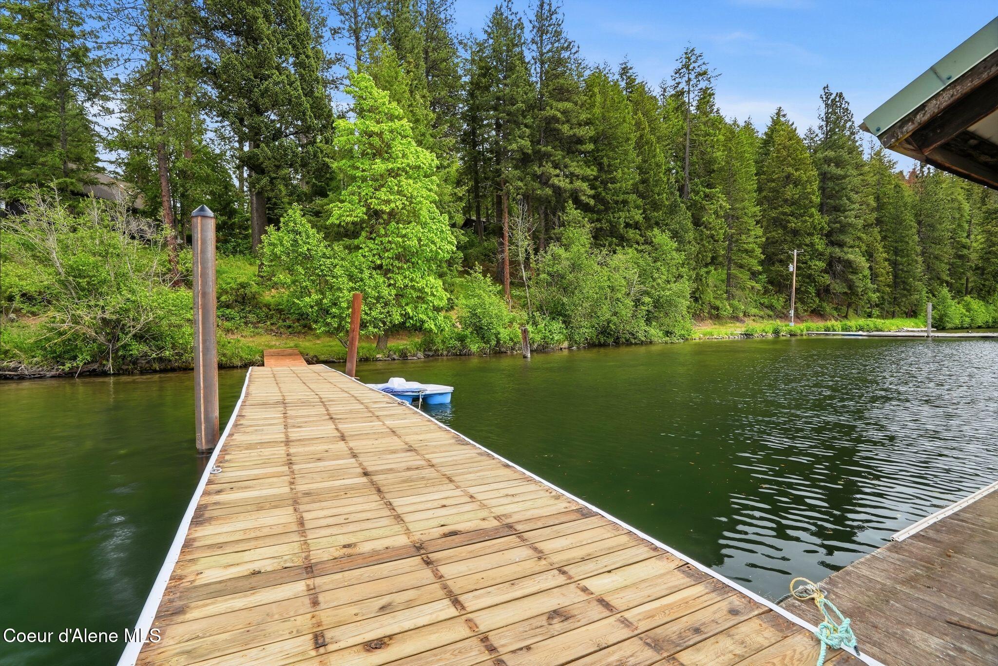 3337 South Lands End Road Coeur D'Alene, ID 83814 - Photo 42 of 49 On Dock Looking @ Beach