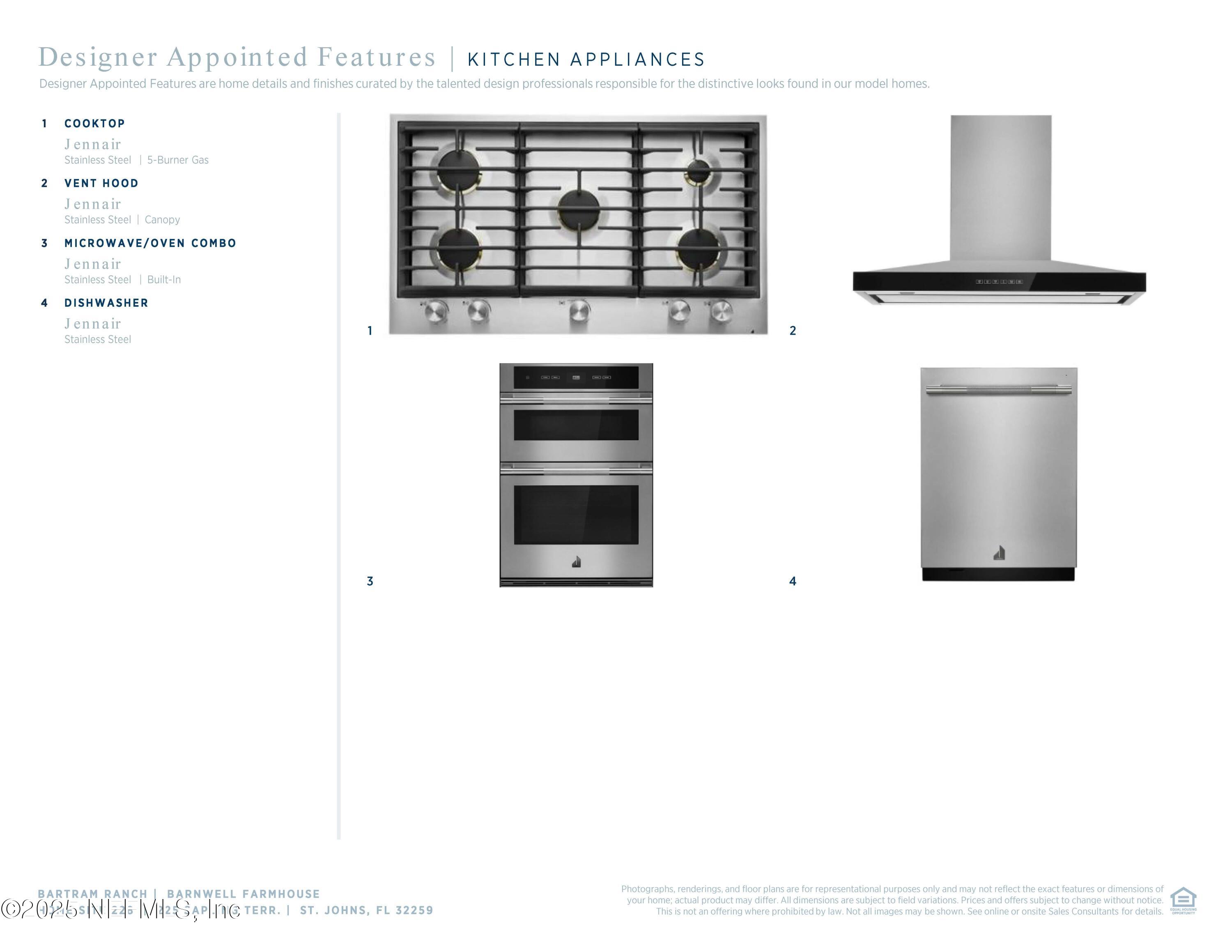 255 Sapling Terrace St. Johns, FL 32259 - Photo 29 of 44 Gourmet Kitchen Appliance Selections