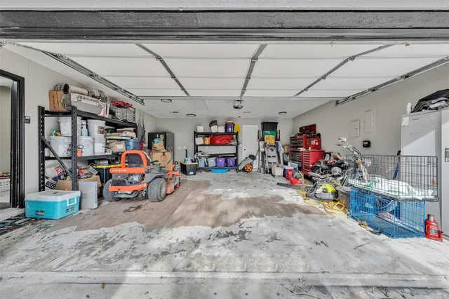 a view of parking garage