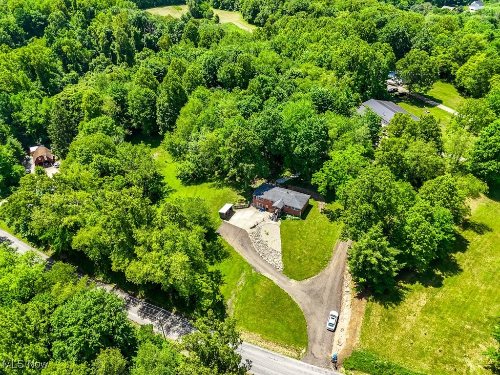 12802 Clinton Road Doylestown, OH 44230 - Photo 45 of 49 Birds eye view of property