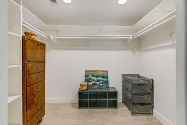 a room with furniture and a window