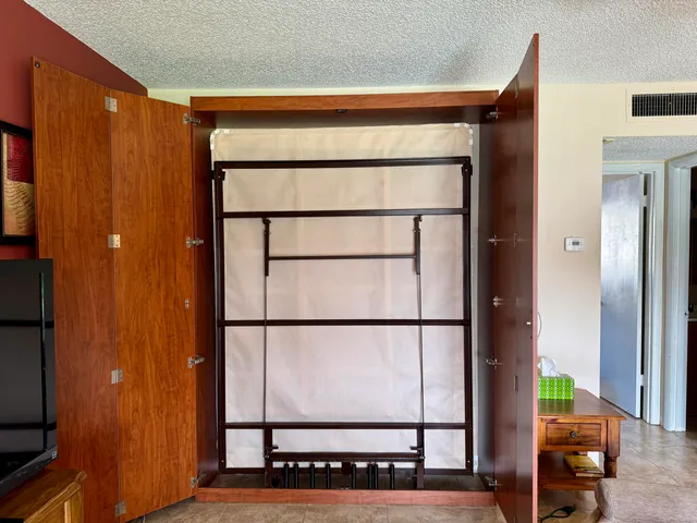 a view of front door