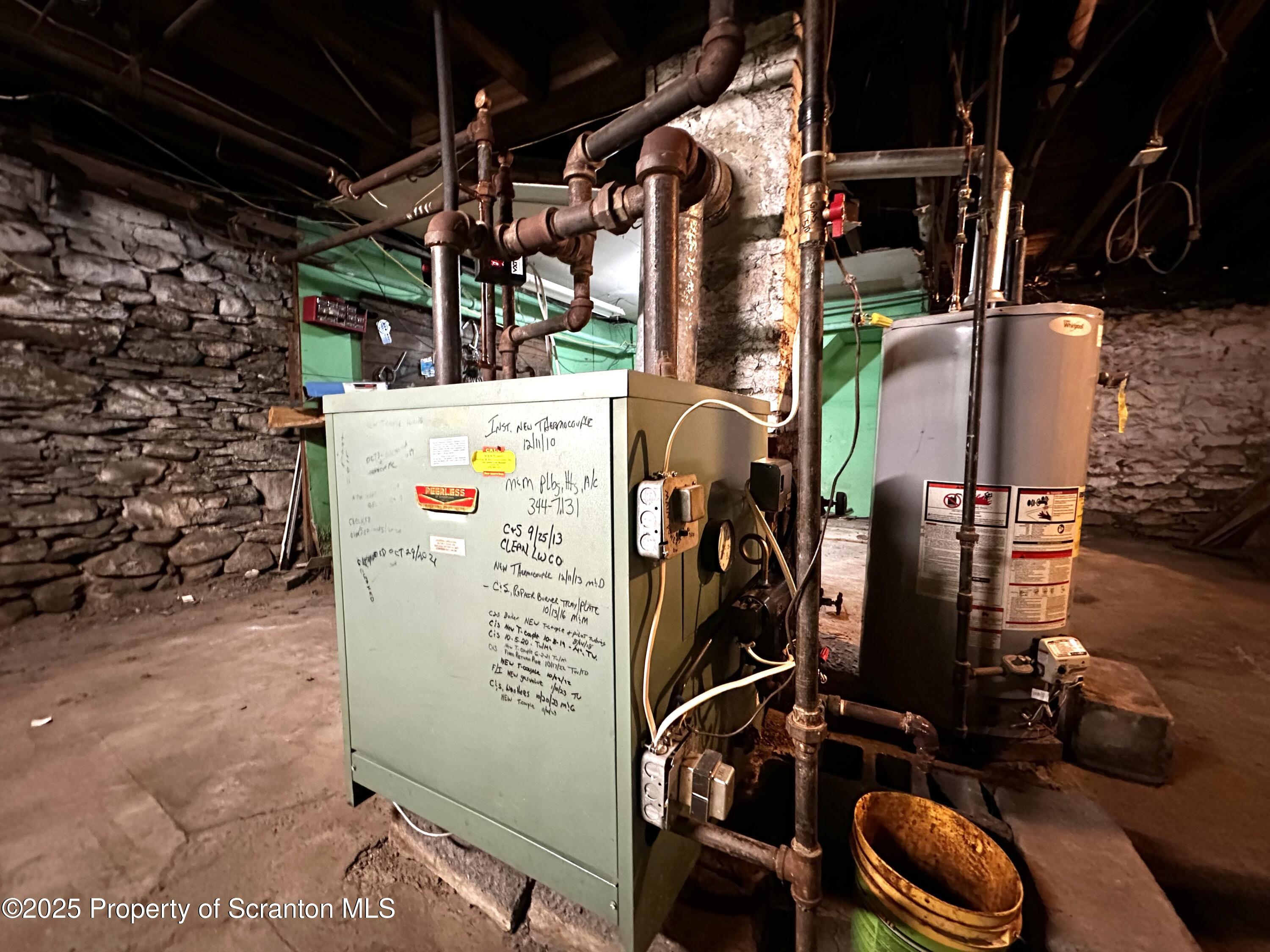 514 East Market Street Scranton, PA 18509 - Photo 27 of 33 a utility room with lots of clutter