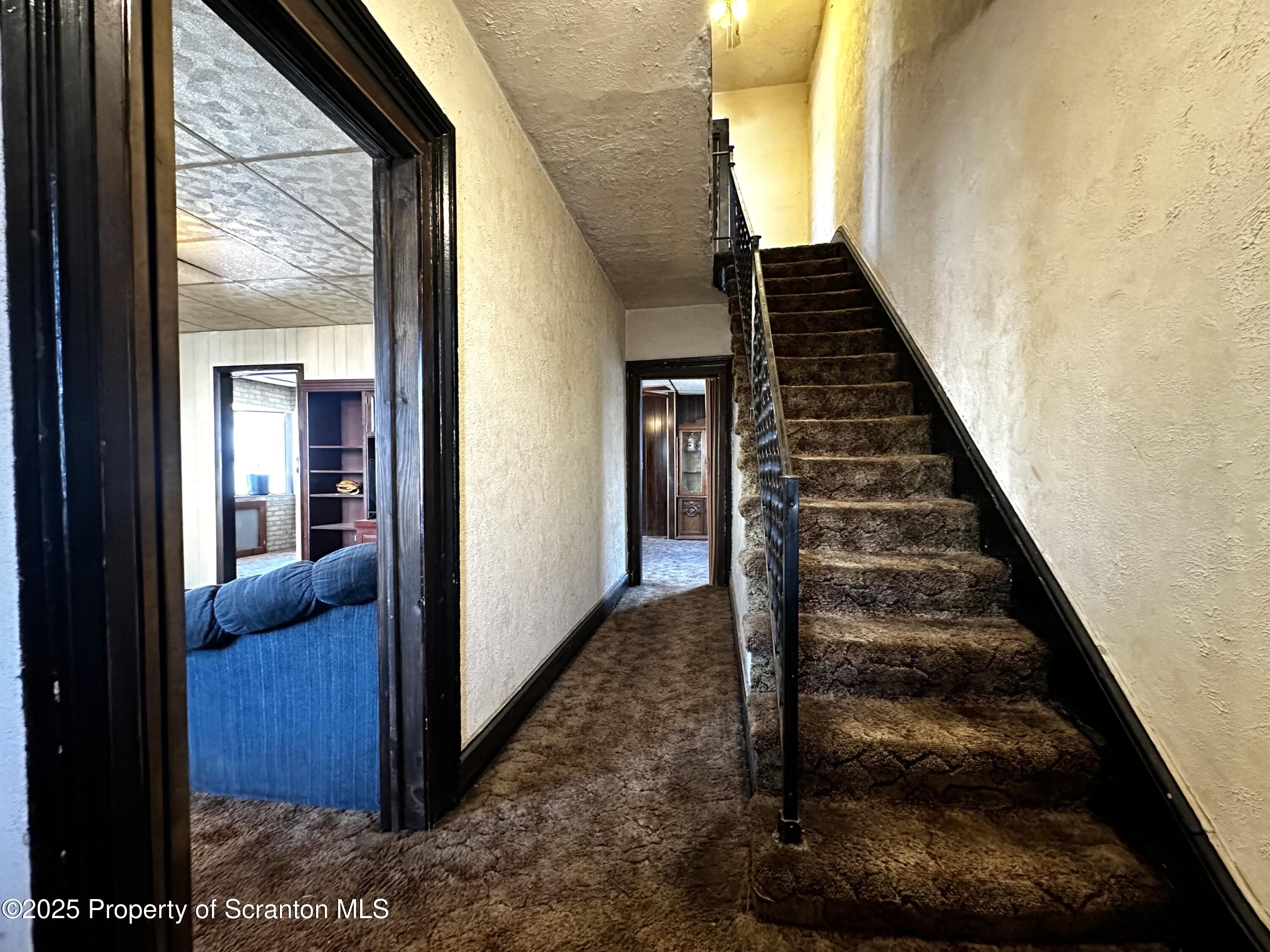 514 East Market Street Scranton, PA 18509 - Photo 3 of 33 a view of entryway and hall with wooden floor
