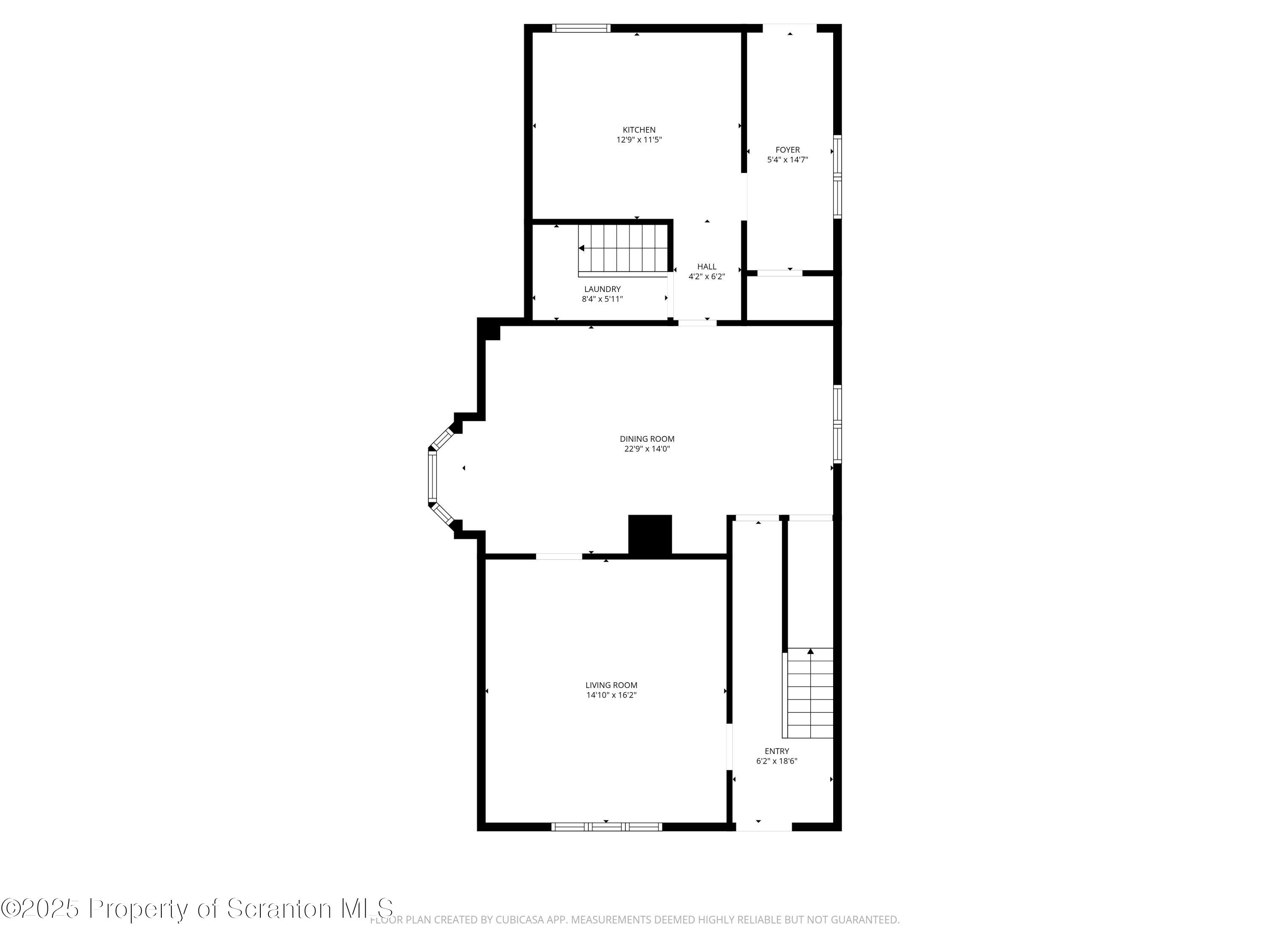 514 East Market Street Scranton, PA 18509 - Photo 10 of 33 a picture of floor plan