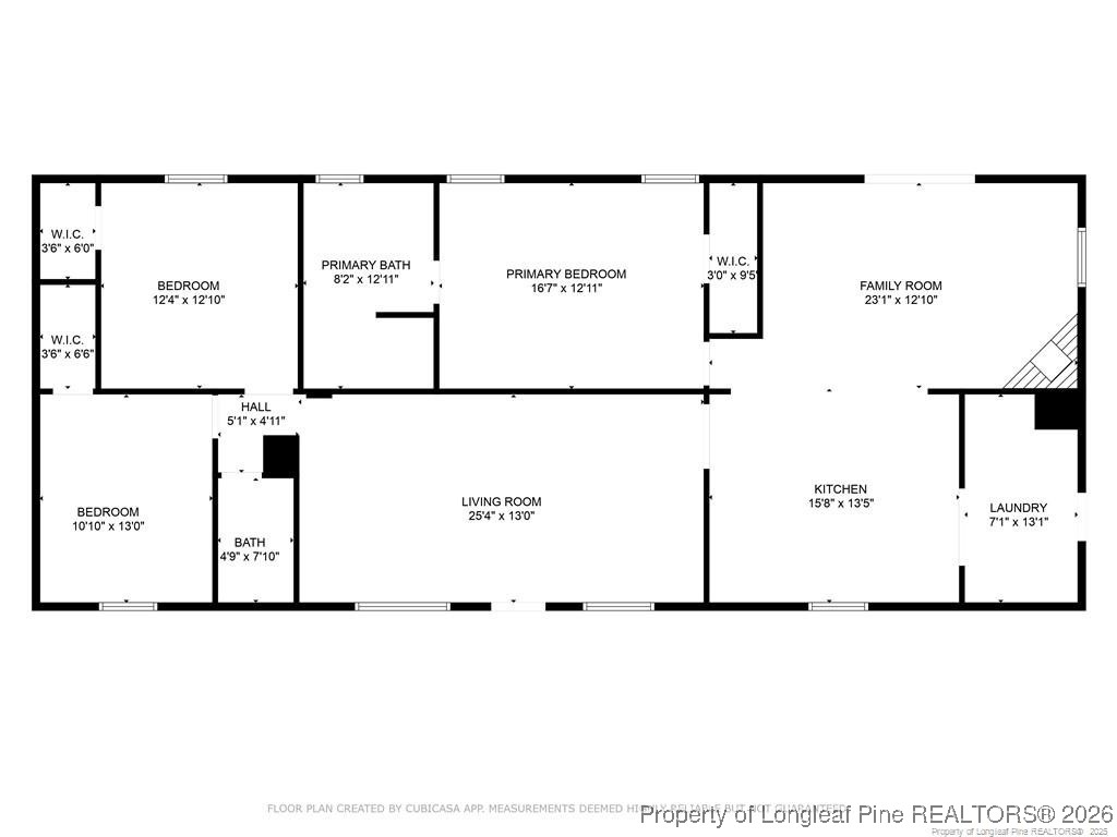 21981 McIntosh Road Wagram, NC 28396 - Photo 23 of 23 a picture of a floor plan