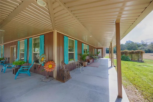 a view of street with trees