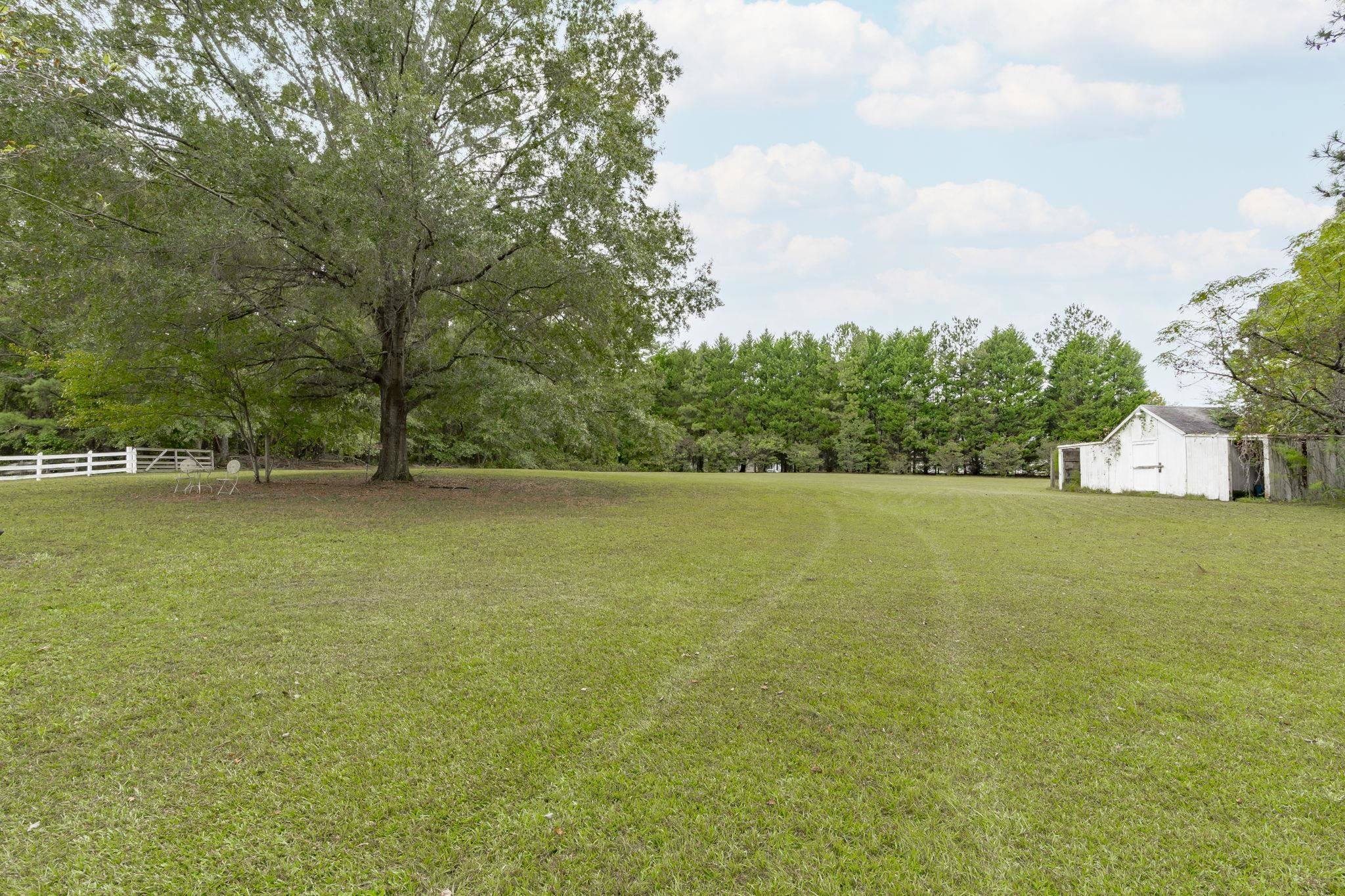 119 Lakeside Circle Willow Spring, NC 27592 - Photo 36 of 37 a view of outdoor space with yard and trees in the background