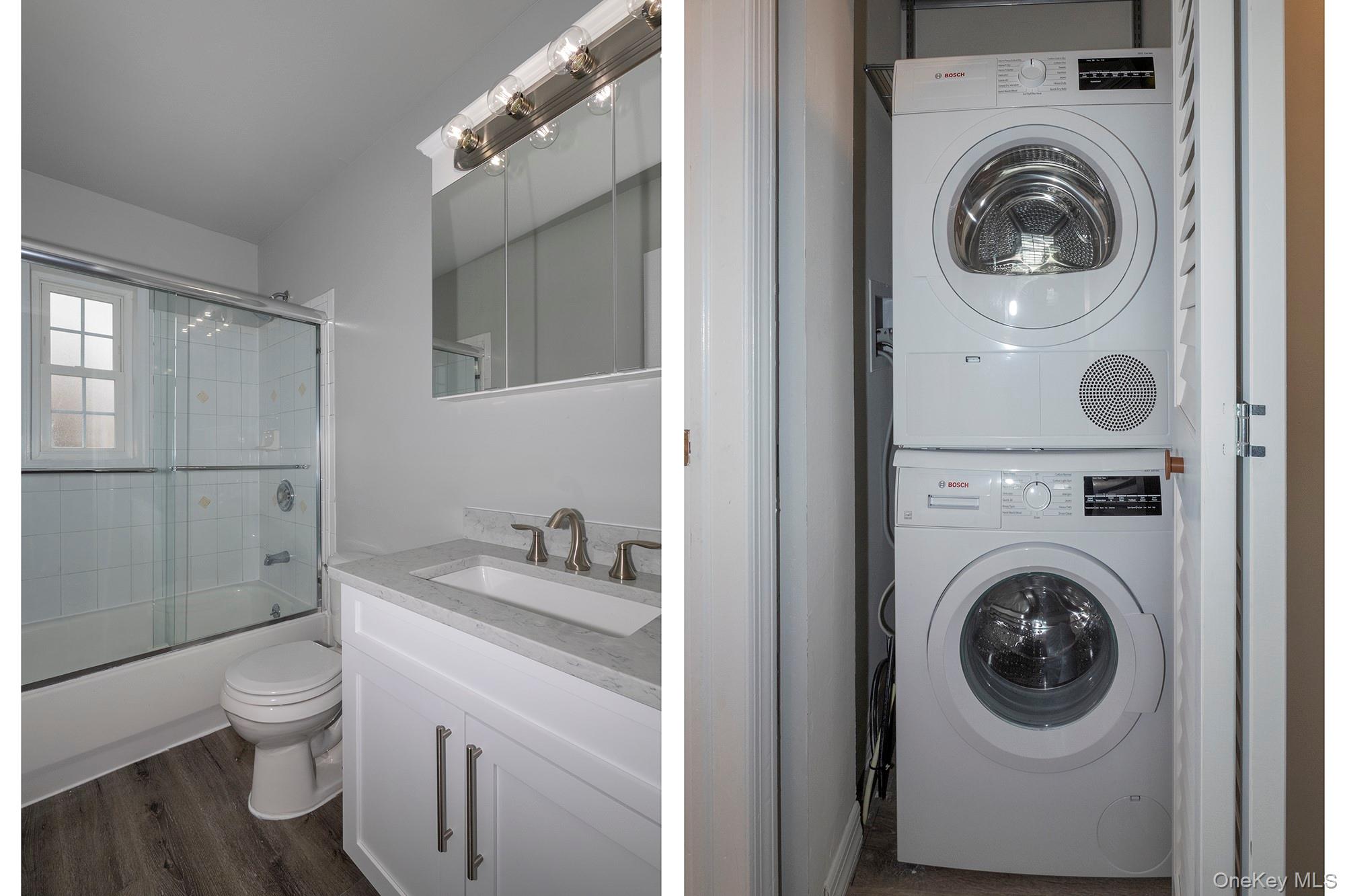55 Fairfield Way, Unit HE03 Commack, NY 11725 - Photo 9 of 9 a utility room with dryer and washer