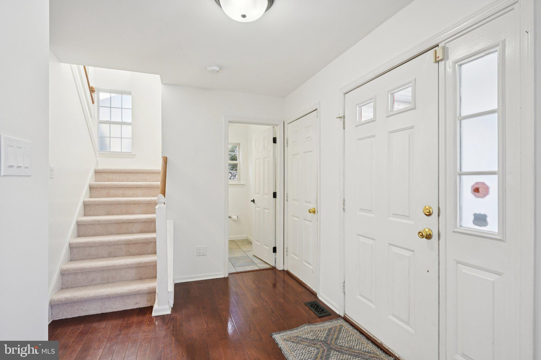 616 Stewart Road Collegeville, PA 19426 - Photo 5 of 56 a view of an entryway with wooden floor