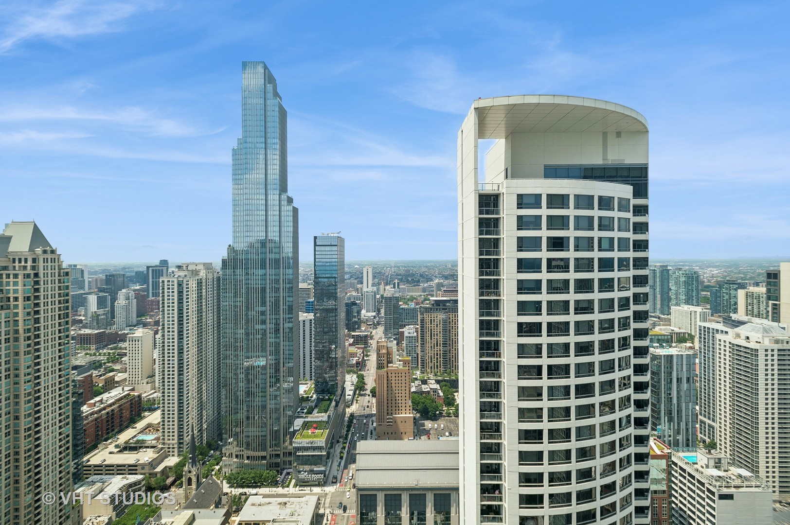 800 North Michigan Avenue, Unit 4702 Chicago, IL 60611 - Photo 30 of 31 a view of a city with tall buildings