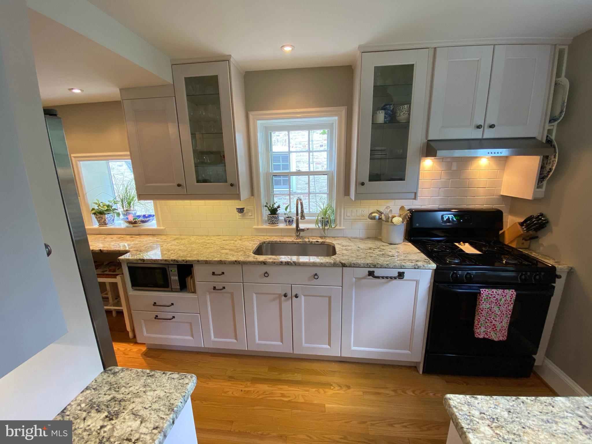 1417 44th Street Northwest Washington, DC 20007 - Photo 9 of 31 Renovated Kitchen