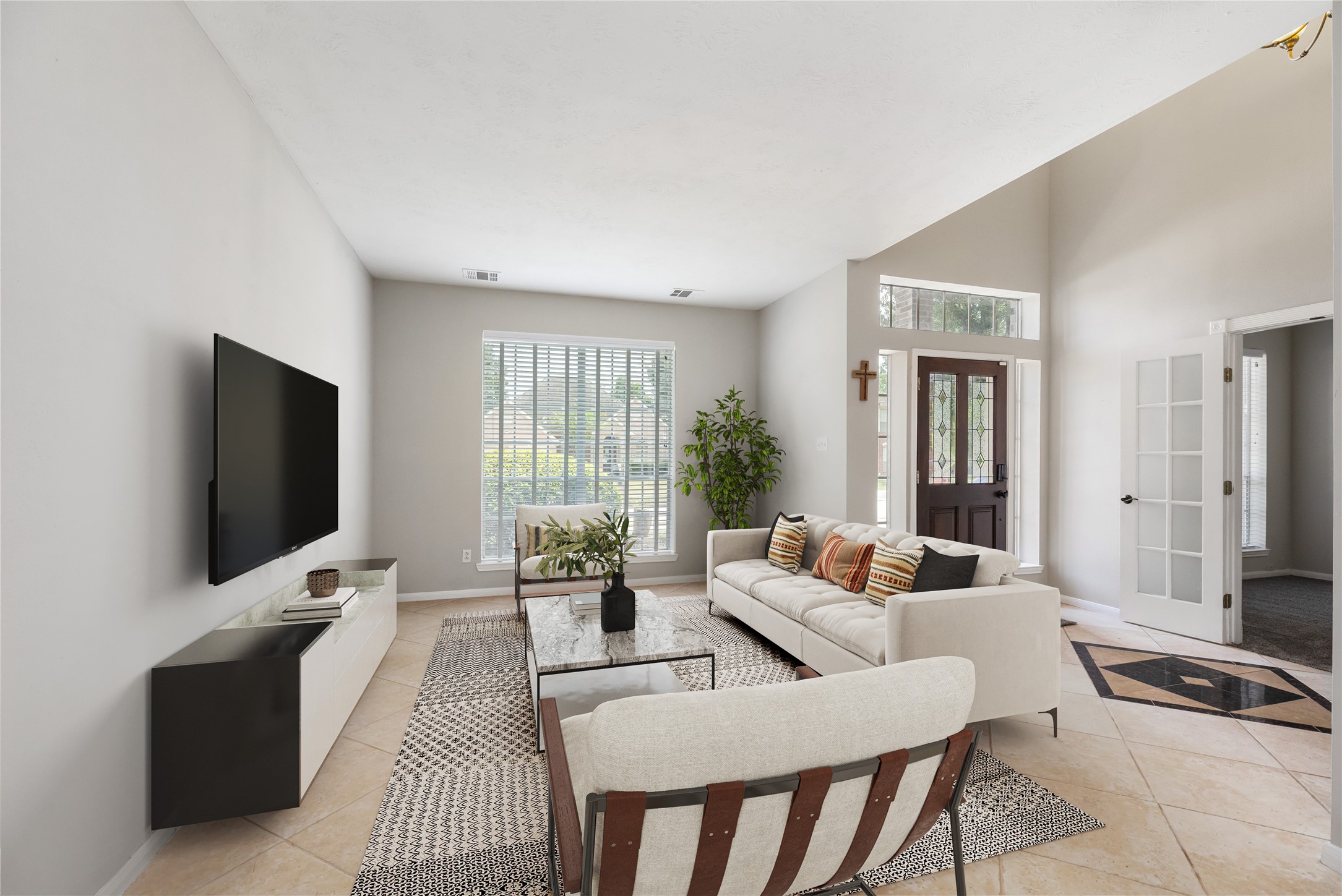 20735 Deauville Drive Spring, TX 77388 - Photo 6 of 33 Virtually staged formal living room.