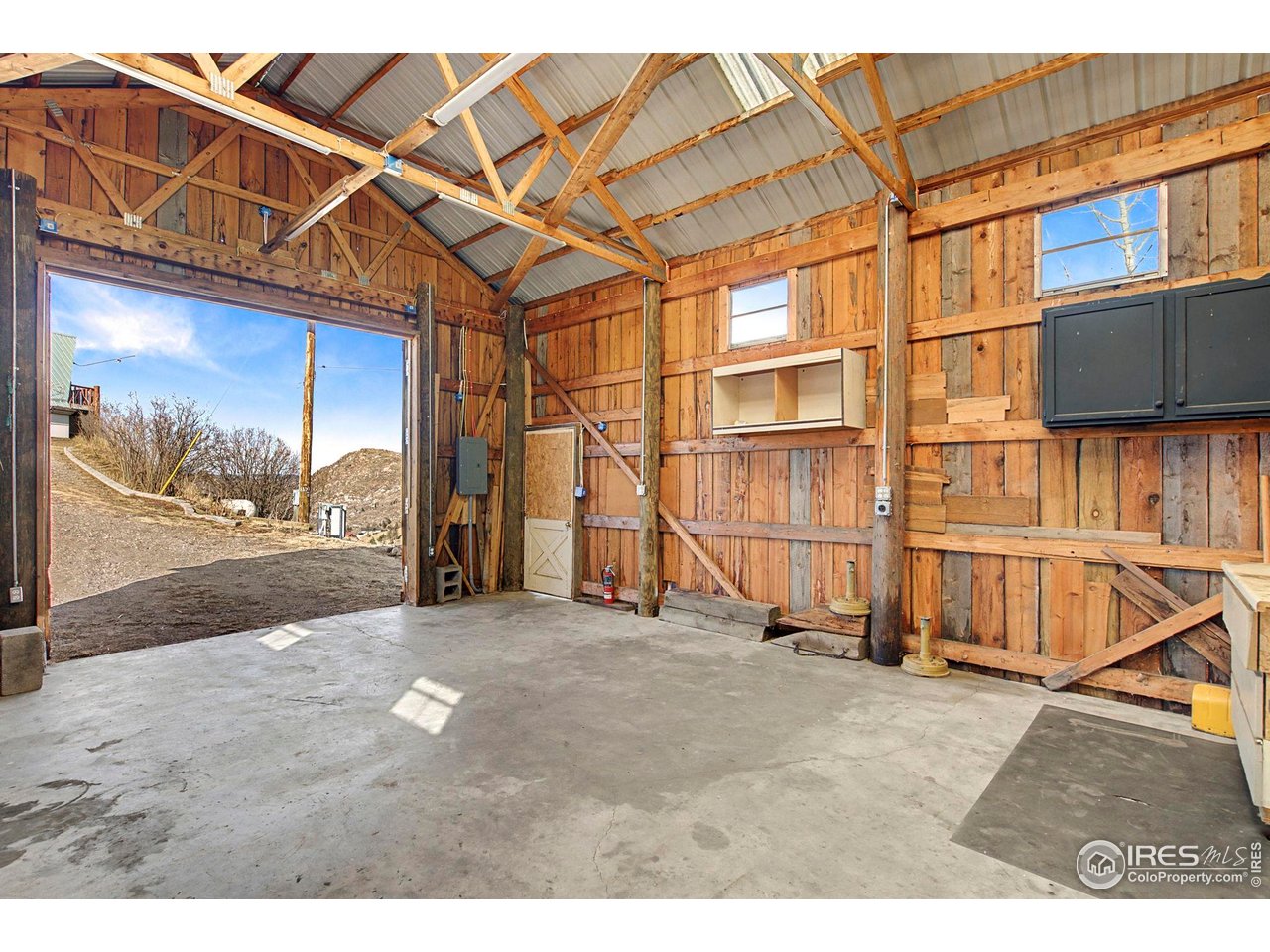 905 Stratton Park Road Bellvue, CO 80512 - Photo 20 of 50 Huge 2-story detached garage or hay shed