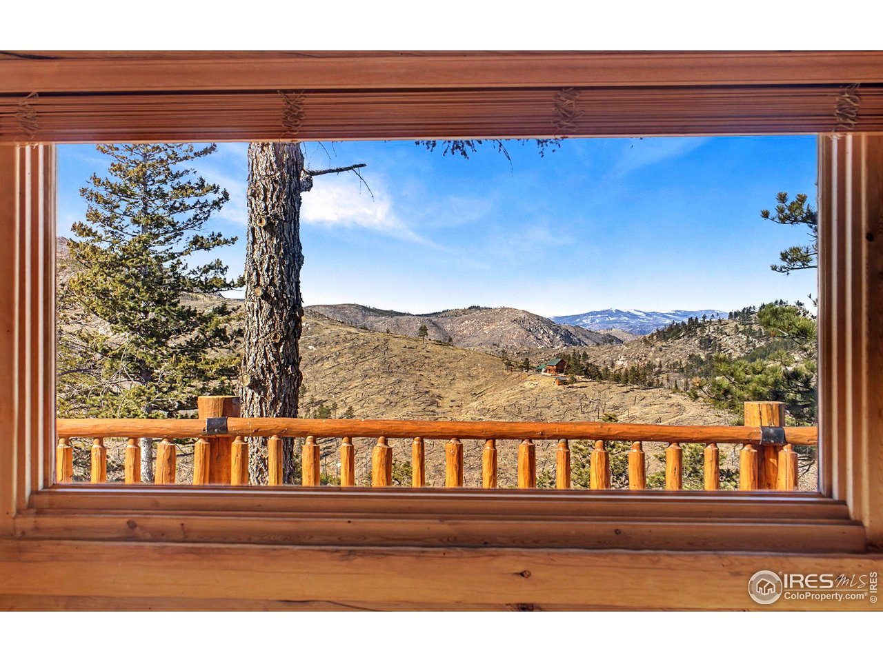 905 Stratton Park Road Bellvue, CO 80512 - Photo 46 of 50 Breathtaking views to the West from the living room!