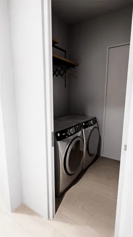 a view of a kitchen with furniture and a kitchen