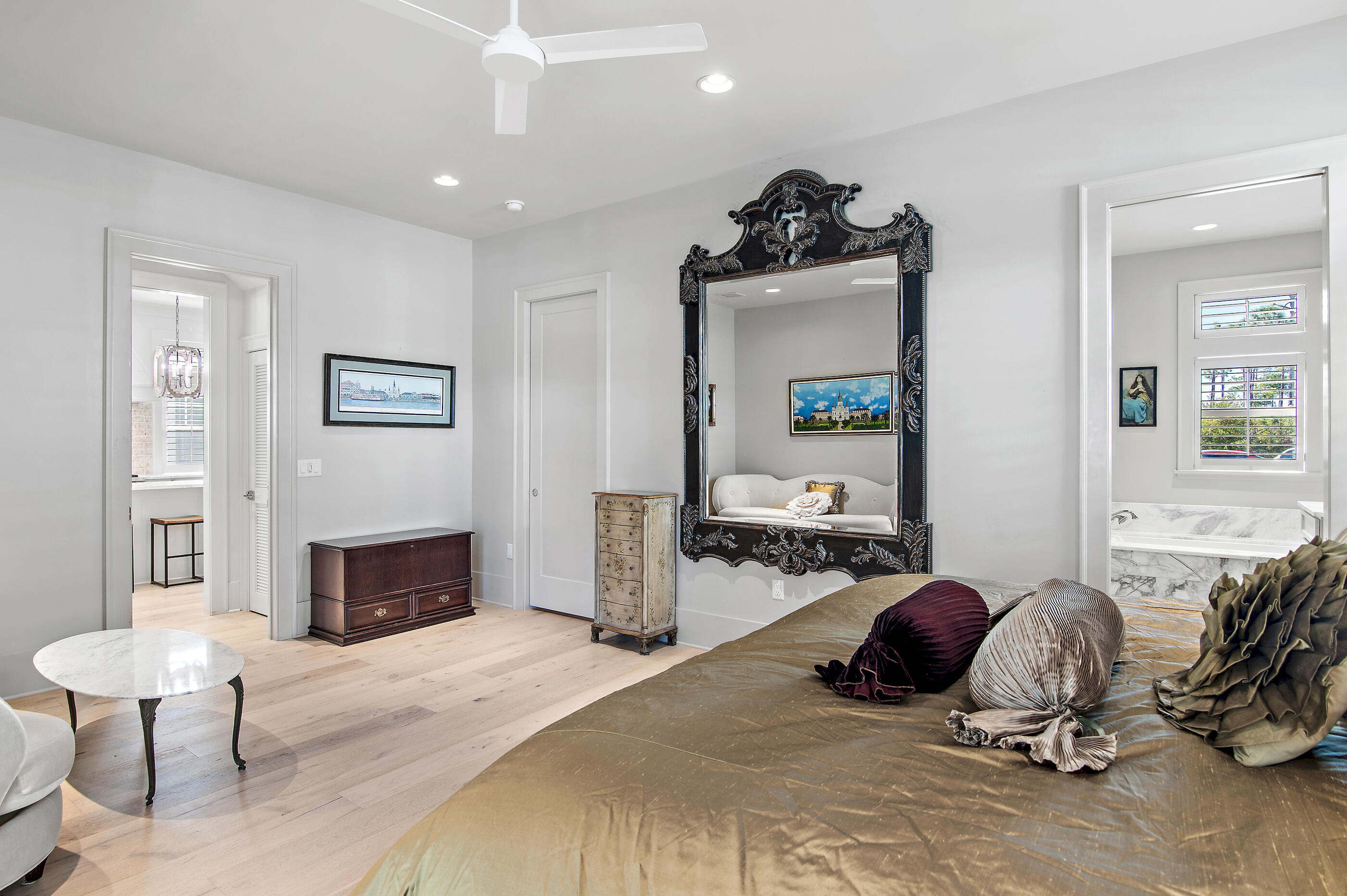 259 Moonlit Way Destin, FL 32541 - Photo 29 of 51 a bedroom with furniture and a bed