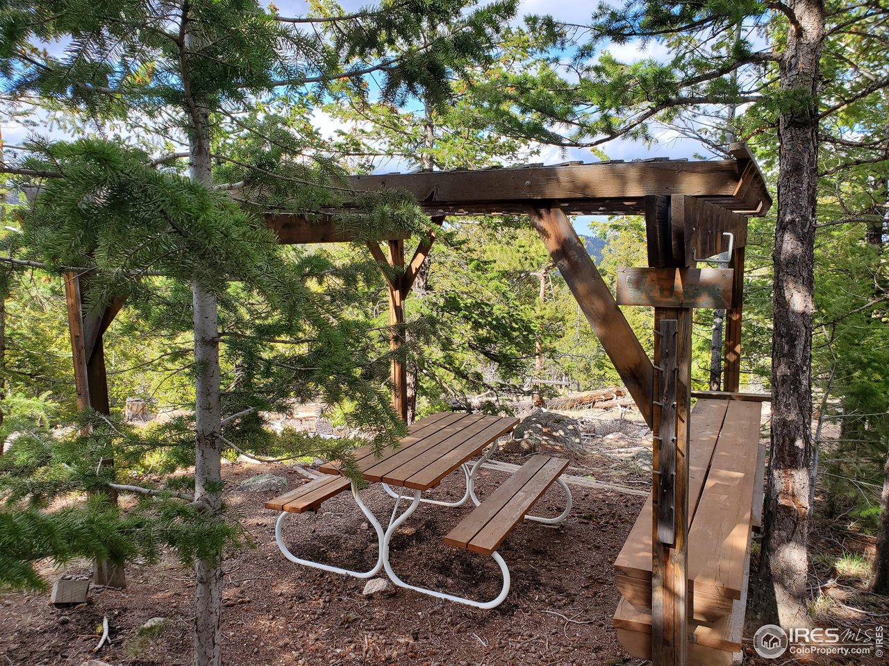 1375 Crow Road Red Feather Lakes, CO 80545 - Photo 9 of 17 a view of outdoor seating