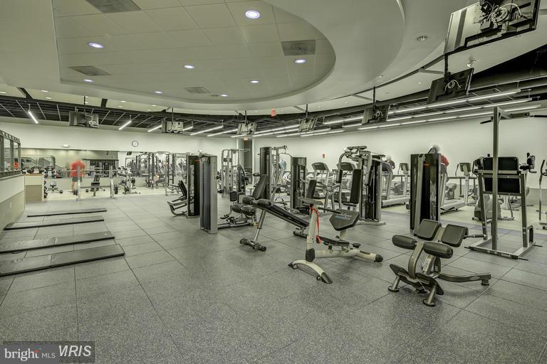 1021 Arlington Boulevard, Unit 706 Arlington, VA 22209 - Photo 17 of 24 a view of a room with gym equipment
