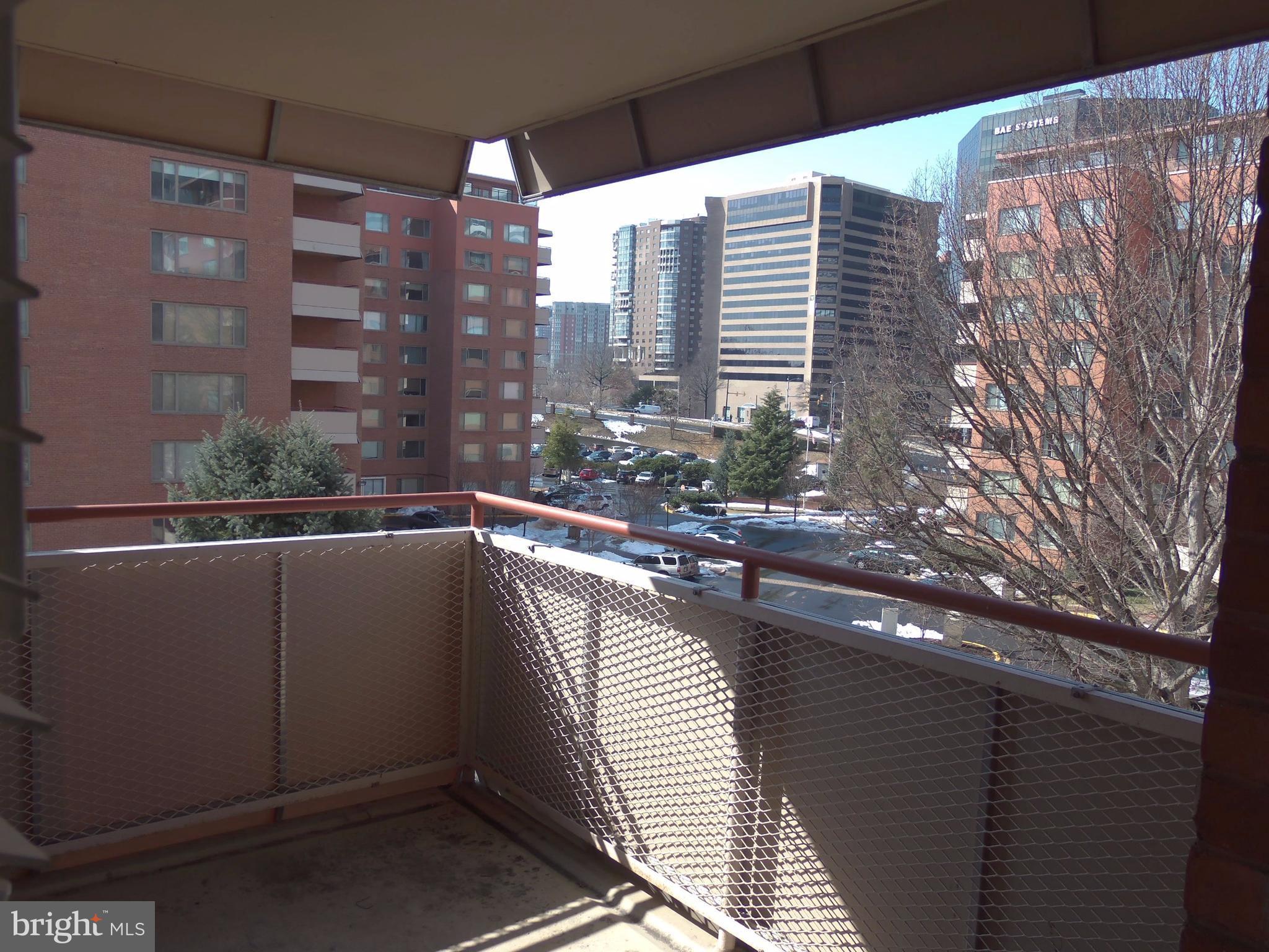 1021 Arlington Boulevard, Unit 706 Arlington, VA 22209 - Photo 7 of 24 a view of balcony with outdoor space