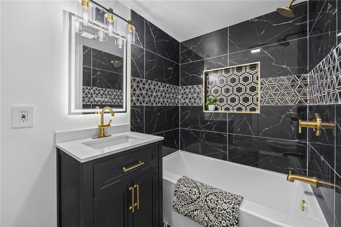 235 Avis Street Rochester, NY 14615 - Photo 22 of 34 Updated Full Luxurious Bath with LED Mirror - Chec