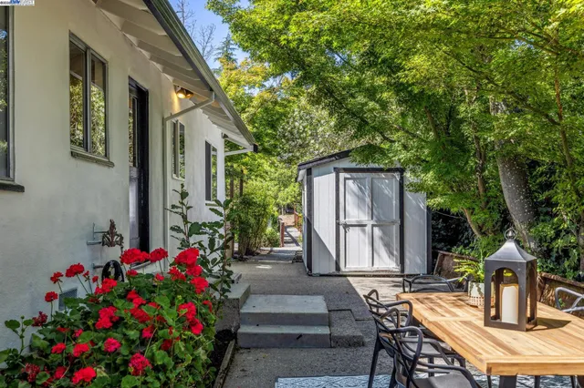 a view of house with patio