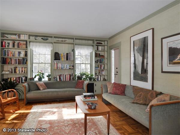 452 Highland Road Tiverton, RI 02878 - Photo 2 of 26 a living room with furniture and a large window