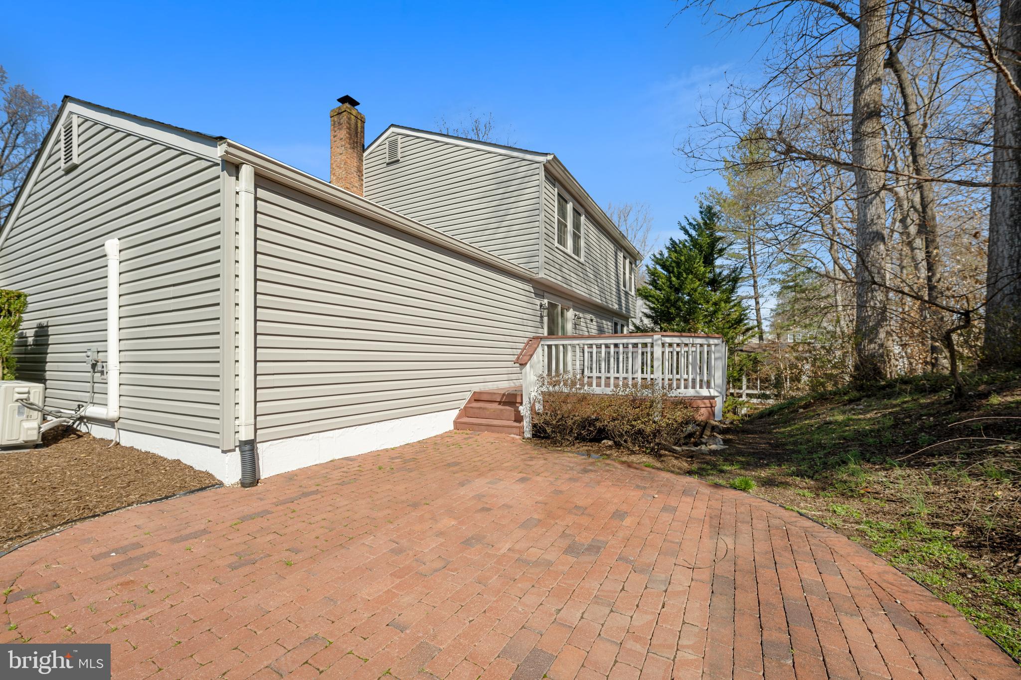 8411 Chillum Court Springfield, VA 22153 - Photo 37 of 44 Brick Patio for Entertaining