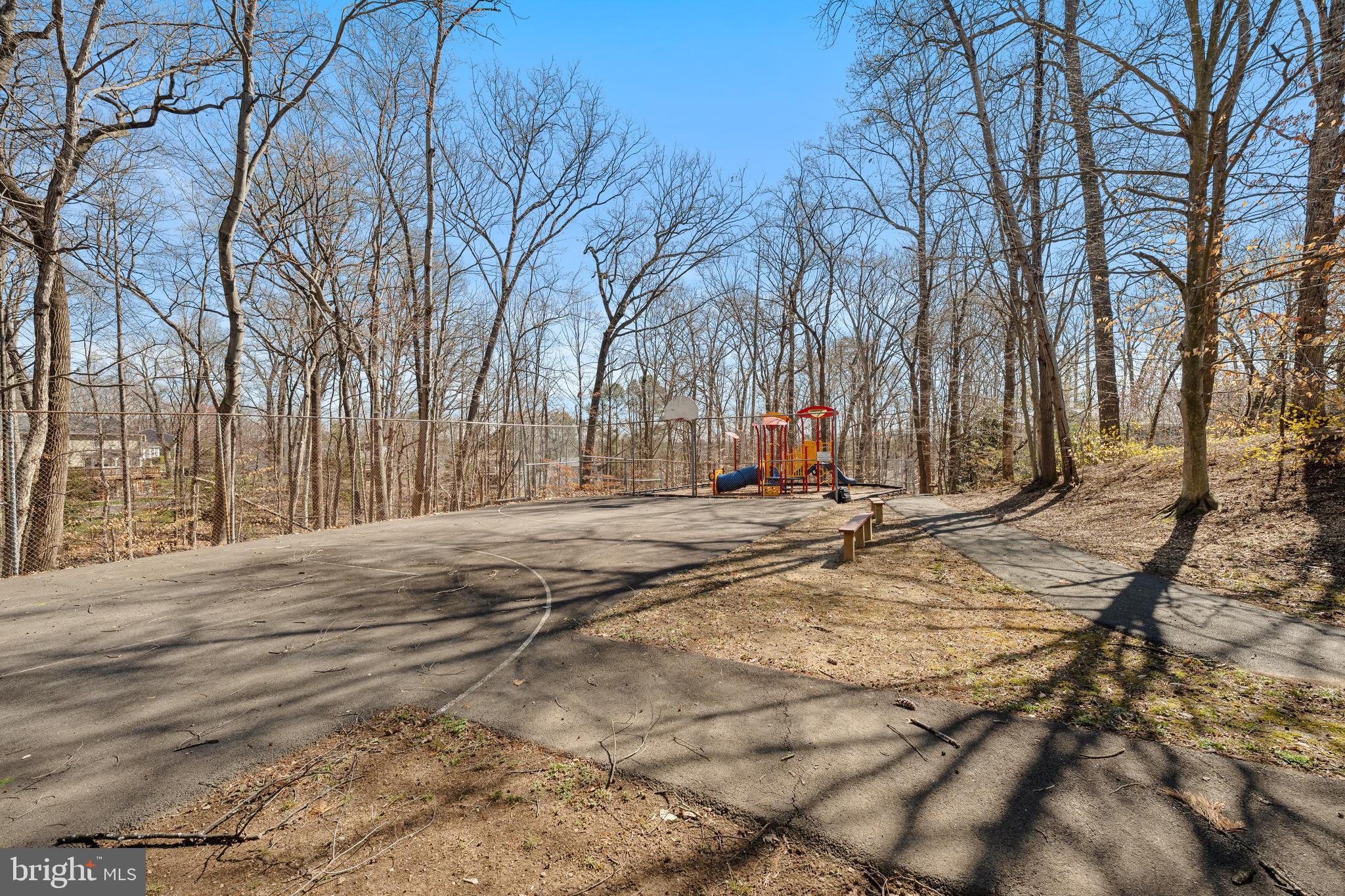 8411 Chillum Court Springfield, VA 22153 - Photo 44 of 44 Community Playground & Basketball Courts
