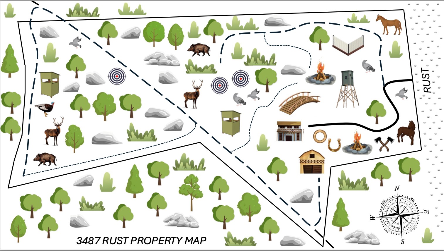 3487 Rust Spring Branch, TX 78070 - Photo 40 of 40 Recreation areas marked.