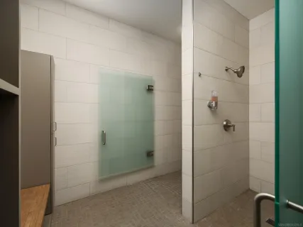 a view of swimming pool with outdoor seating and plants