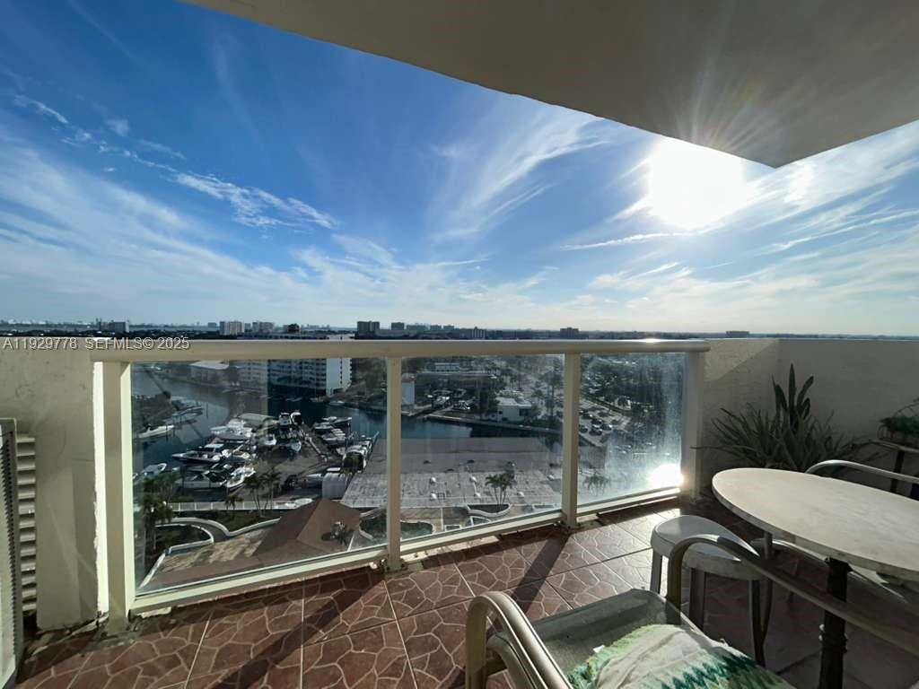 13499 Biscayne Boulevard, Unit 1206 North Miami, FL 33181 - Photo 15 of 20 a view of a balcony