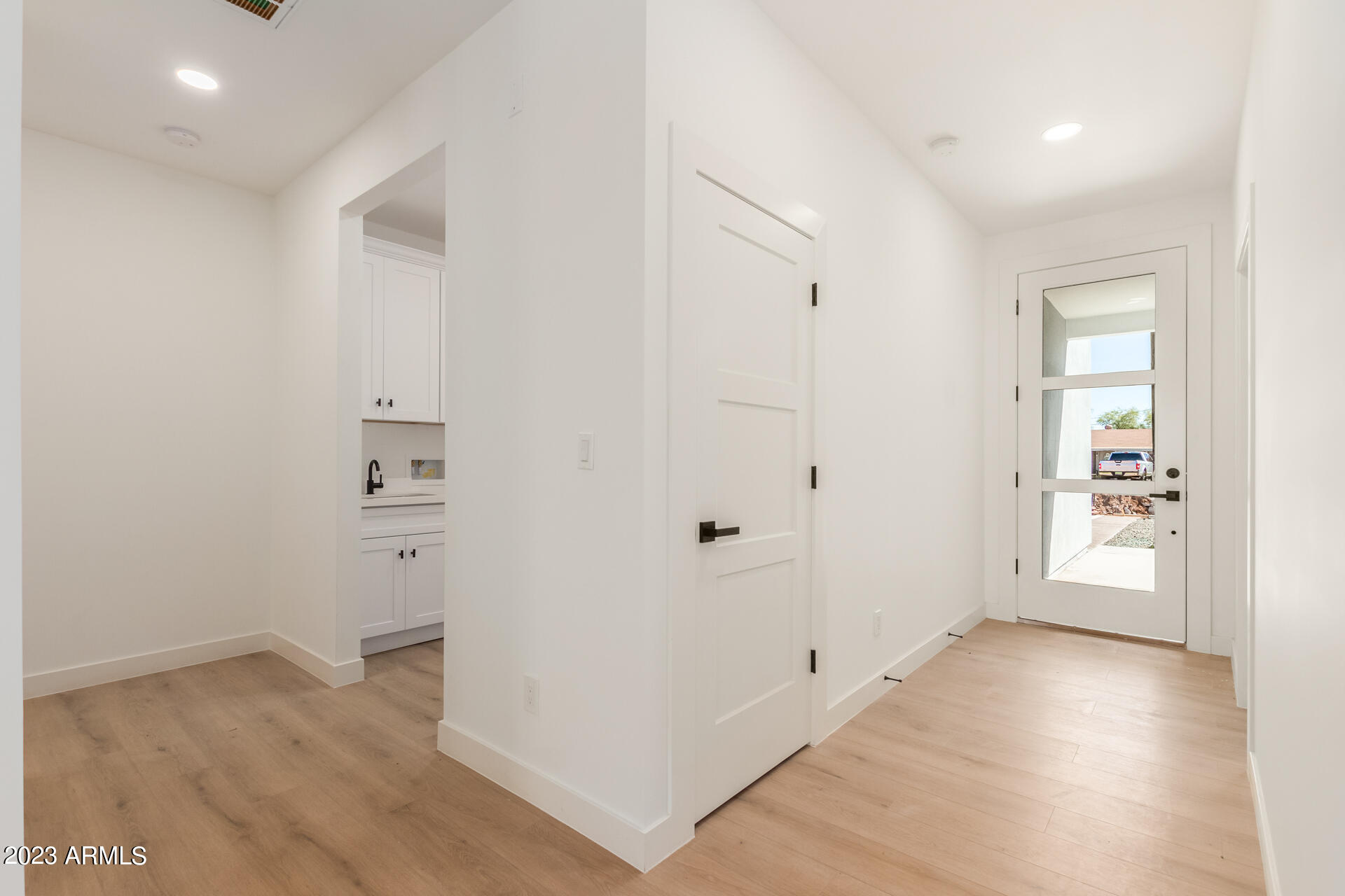 Undisclosed Address Phoenix, AZ 85014 - Photo 20 of 47 wooden floor in an empty room