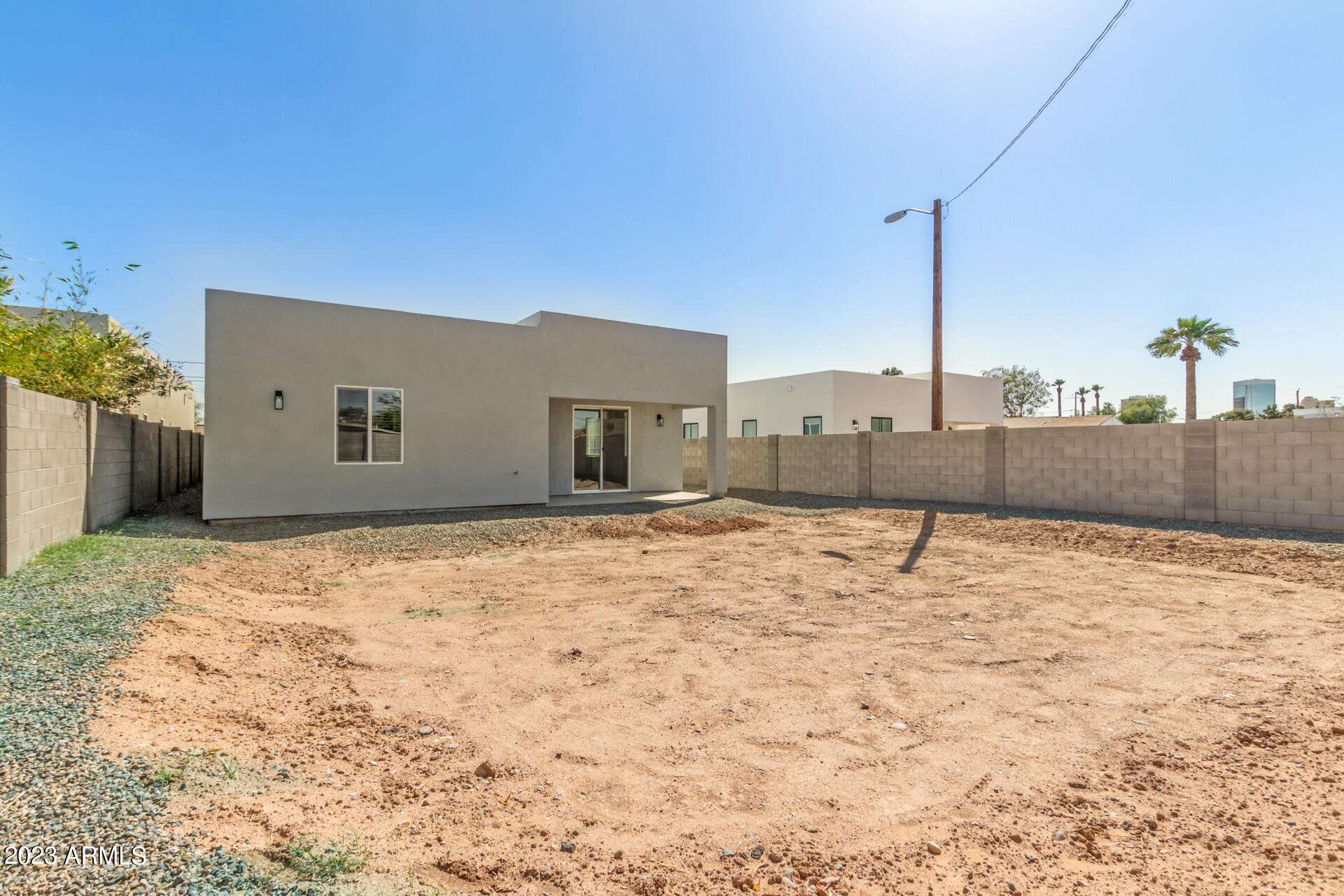 Undisclosed Address Phoenix, AZ 85014 - Photo 47 of 47 a view of a backyard of a house