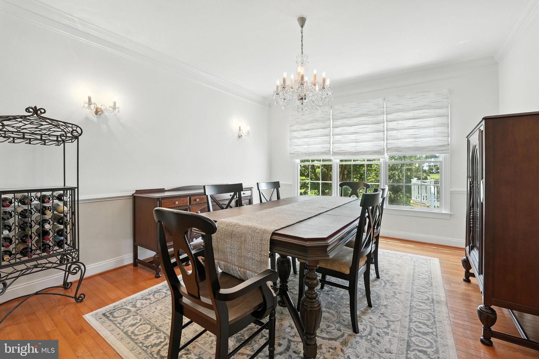 43152 Valiant Drive Chantilly, VA 20152 - Photo 3 of 44 a view of a dining room with furniture window and outside view