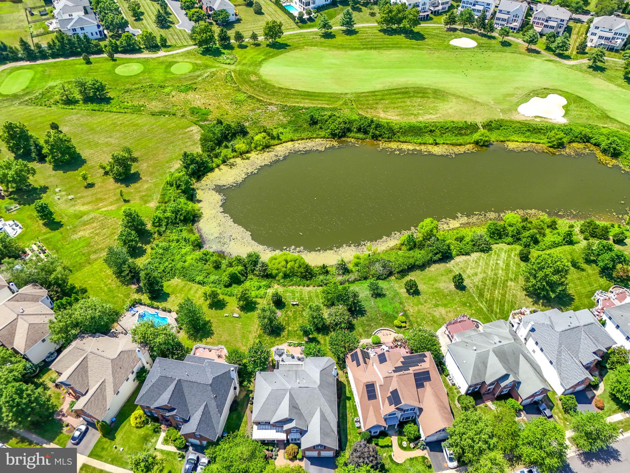 43152 Valiant Drive Chantilly, VA 20152 - Photo 6 of 44 an aerial view of residential house with outdoor space and trees all around