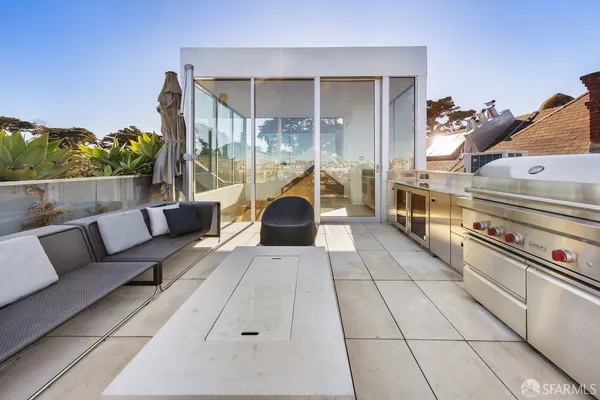 a view of a terrace