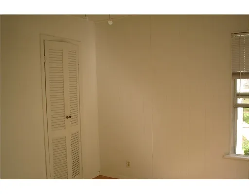a view of a closet area
