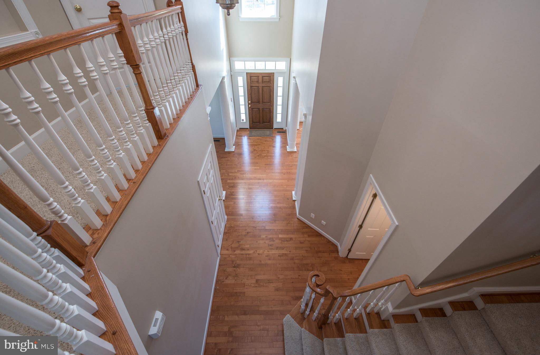 6053 Greenspring Road Fredericksburg, VA 22407 - Photo 26 of 30 2nd Level View Down to Foyer