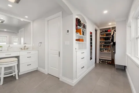 a view of storage and utility room