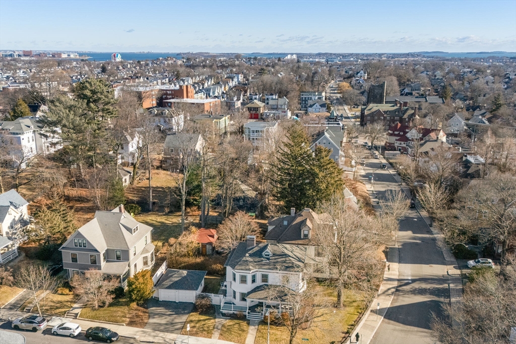 3 Ocean Street Boston, MA 02124 - Photo 41 of 42 an aerial view of a city with lots of residential buildings