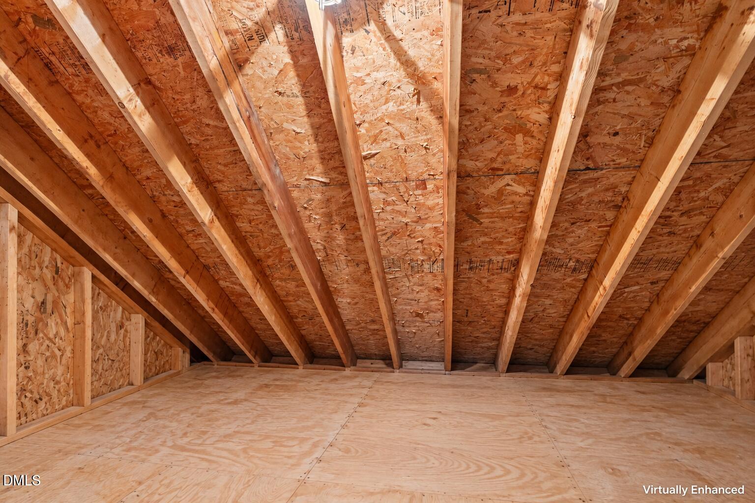 10212 Old Warden Road Raleigh, NC 27615 - Photo 55 of 80 Walk In Attic for Easy Storage!