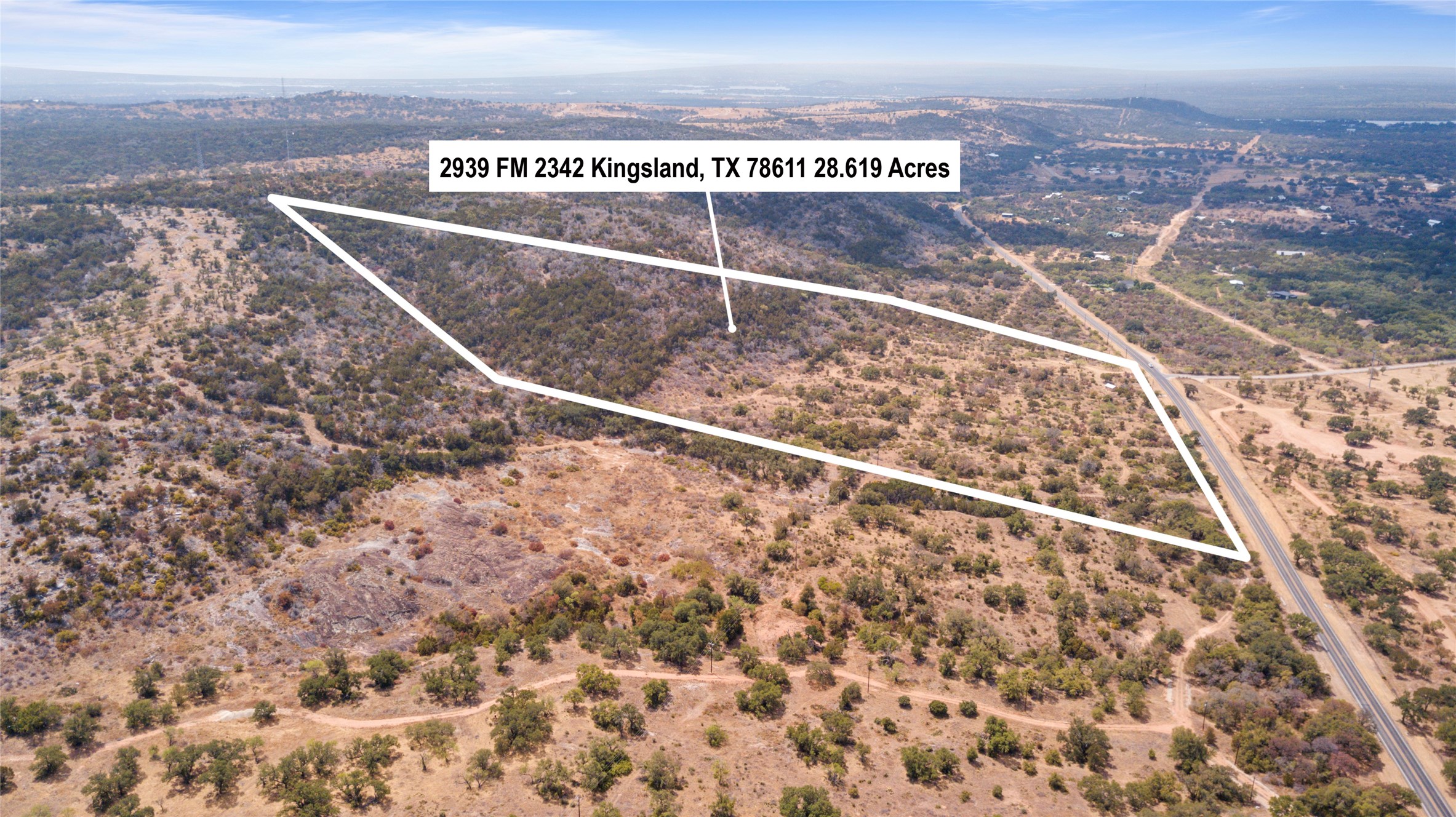 2939 Fm-2342 Road Burnet, TX 78611 - Photo 24 of 28 The ranch with the property outline