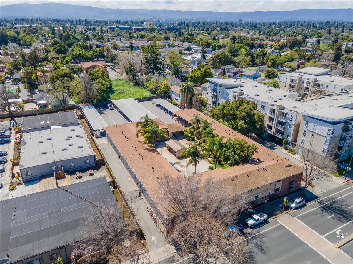 1760 Bay Road East Palo Alto, CA 94303 - Photo 2 of 8 an aerial view of a house with a yard