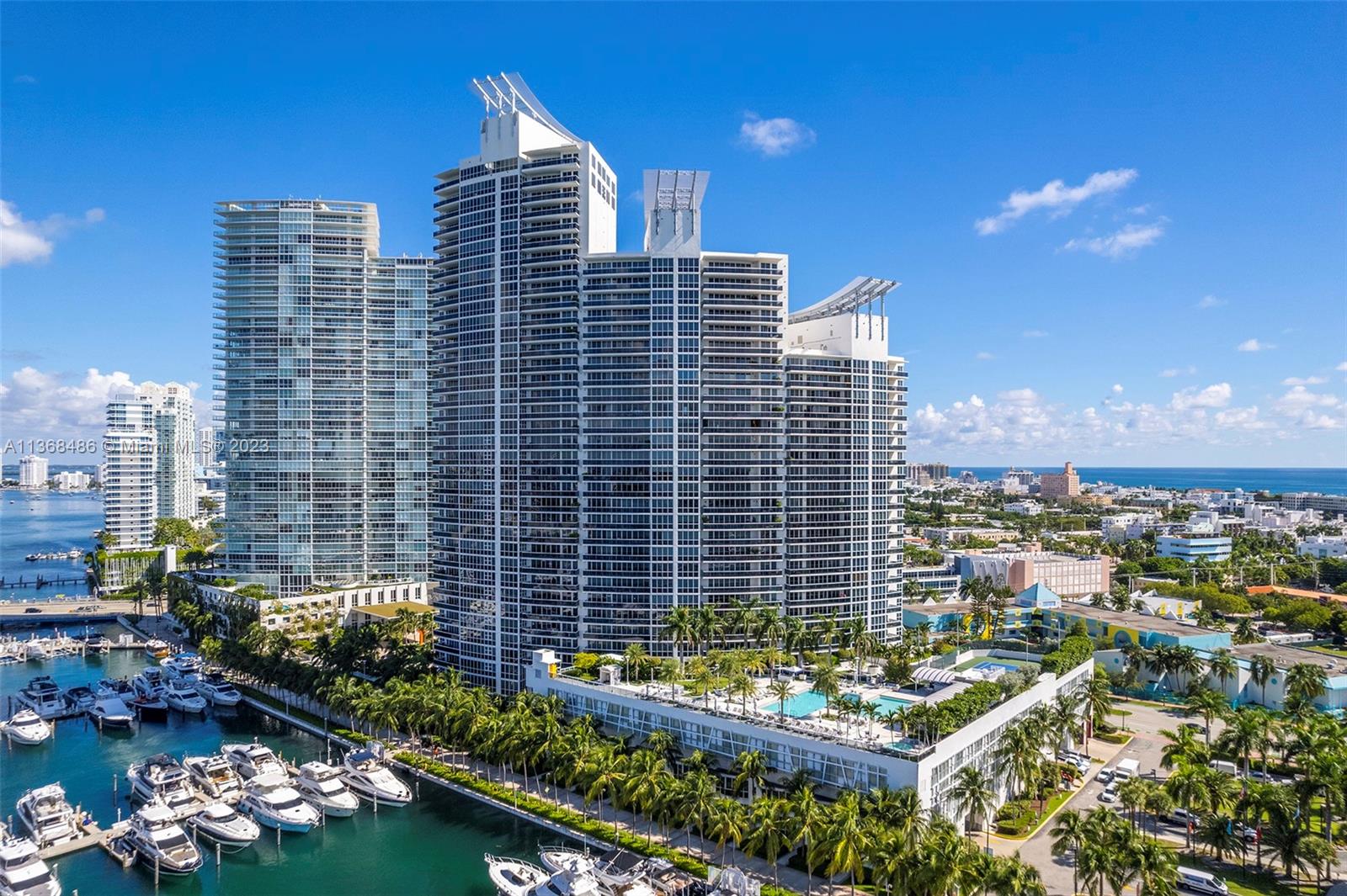 400 Alton Road, Unit 2002 Miami Beach, FL 33139 - Photo 25 of 25 a view of a city with tall buildings