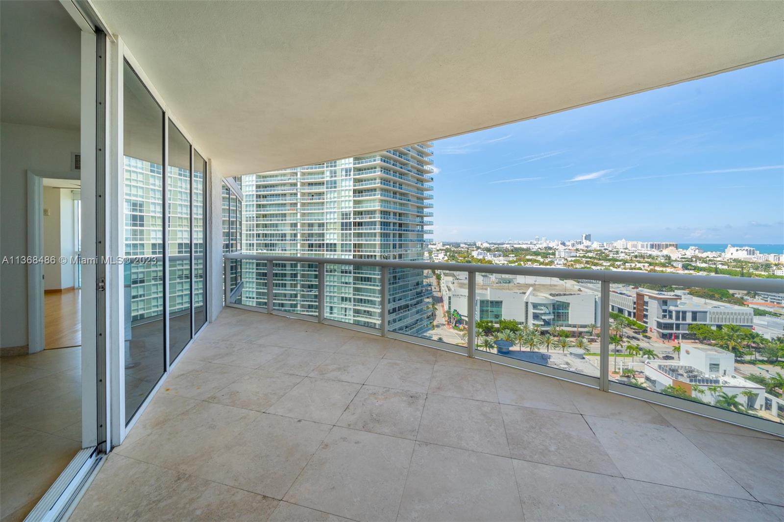 400 Alton Road, Unit 2002 Miami Beach, FL 33139 - Photo 4 of 25 a view of terrace with city view