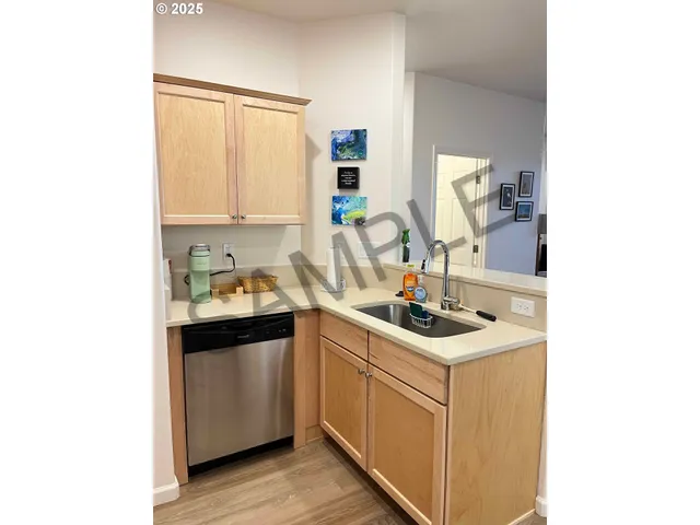 a view of livingroom with hallway and bathroom