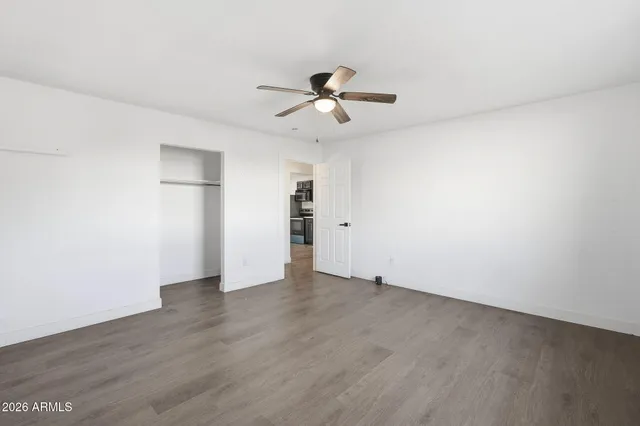 wooden floor in an empty room